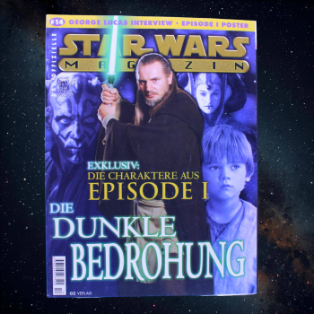 Star Wars Magazin 14 (1999) OZ Verlag | Episode 1 Special | inkl. Poster | hoppla-stuff.de